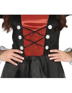 Costume Vampira, Abito, Taglia 14-16 Anni, Tema Halloween, Vampiri