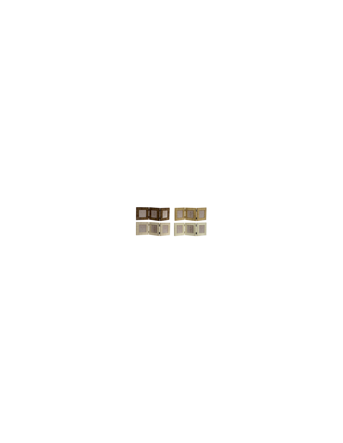 PORTAFOTO MF216214 3 CORNICI MDF 10X10CM ASSORTITO