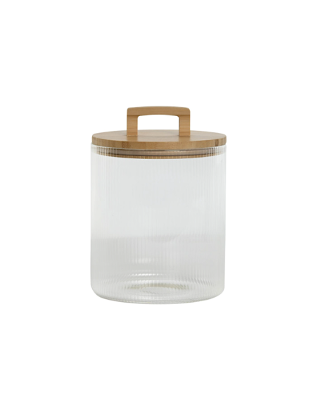BARATTOLO PC217561 VETRO/BAMBOO 16X16X22CM
