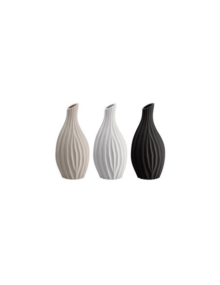 VASO 107064 TRIBECA CERAMICA 20X16X42CM ASSORTITO