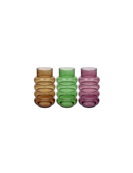 VASO 112535 JOELS VETRO 14X24CM ASSORTITO