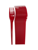 CONF 20 FORCHETTE ROSSE RIUTILIZZABILI