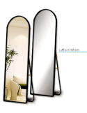 SPECCHIO S36456/52 CORNICE NERA 34X147CM
