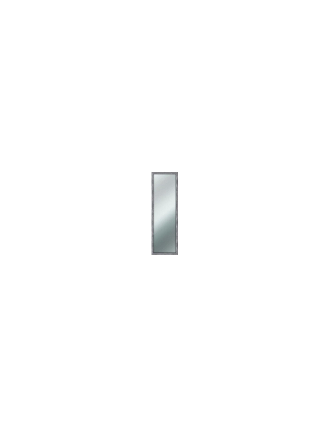 SPECCHIO SHABBY CHIC 38X121 GRIGIO