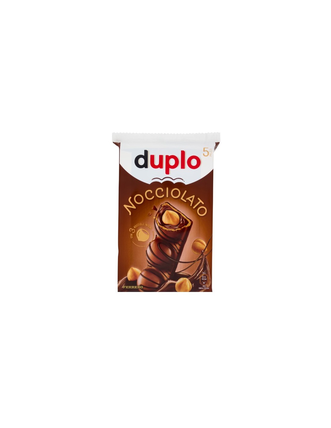 DUPLO NOCCIOLATO 5X25GR