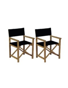 SEDIA REGISTA 628/43 GARDEN NERO LEGNO su TreG Ingrosso