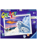 CREART 20263 24X18 FOCHE AL TRAMONTO