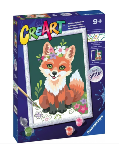 CREART 23725 18X24 VOLPE FLOREALE