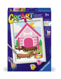 CREART 23884 13X18 BASSOTTI E CUCCIA