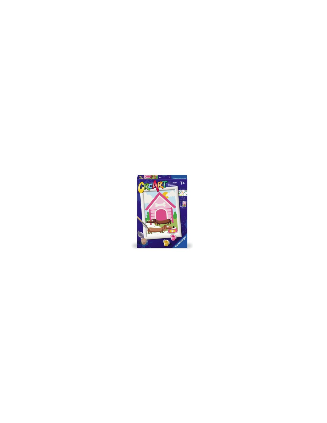 CREART 23884 13X18 BASSOTTI E CUCCIA