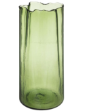 VASO 193755 JEMO VETRO 15X32CM VERDE