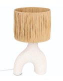 LAMPADA TAVOLO 200077 SANIA 25X47CM CERAMICA/METALLO