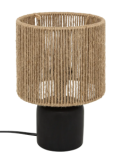LAMPADA TAVOLO 202668B KOBY 16X24CM CERAMICA/METALLO