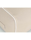 Chaise Longue Gonfiabile Rihanna, beige, tessuto idrorepellente, UV resistente, sfoderabile, per esterni, giardino, terrazza