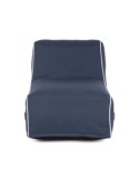 Chaise Longue Gonfiabile Rihanna, beige, tessuto idrorepellente, UV resistente, sfoderabile, per esterni, giardino, terrazza