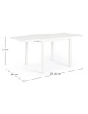 Tavolo Bizzotto allungabile da 83 a 166 cm 0662711 | TreG Ingrosso