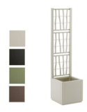 ETHICA FIORIERA 68803 TORTORA 36X36X140CM CON SPALLIERA