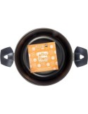 COSTANZA CASSERUOLA ANTIADERENTE D.24 CM CON MANICI ALLUFLON su Tre...