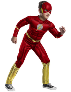 COSTUME 702262-L FLASH DELUXE TAGLIA L PER BAMBINO