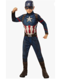 COSTUME 700668-M CAPITAN AMERICA ENDGAME TAGLIA M PER BAMBINO
