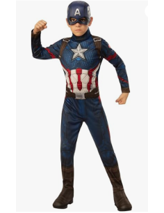 COSTUME 700668-M CAPITAN AMERICA ENDGAME TAGLIA M PER BAMBINO