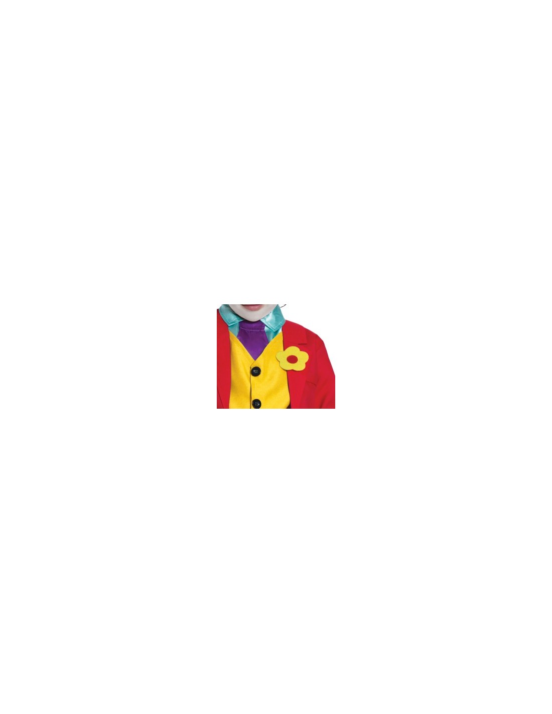 Mr Smile Costume Halloween, Taglia 7-9 anni, Costumi per Bambini