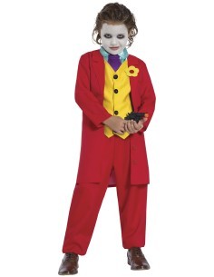 Mr Smile Costume Halloween, Taglia 10-12 anni, Costumi per Ragazzi
