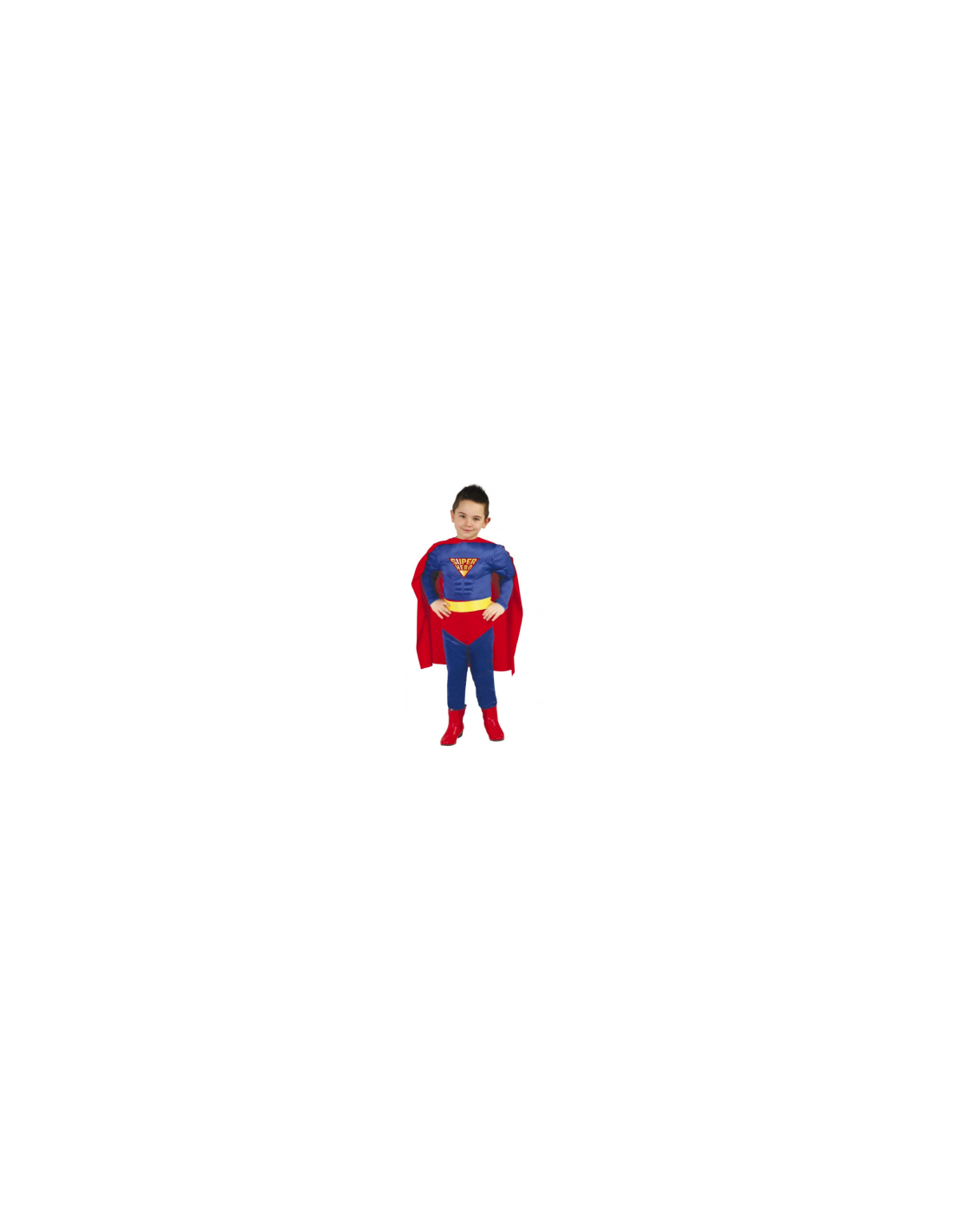 COSTUME 82671 EROE MUSCOLOSO 7/9 ANNI