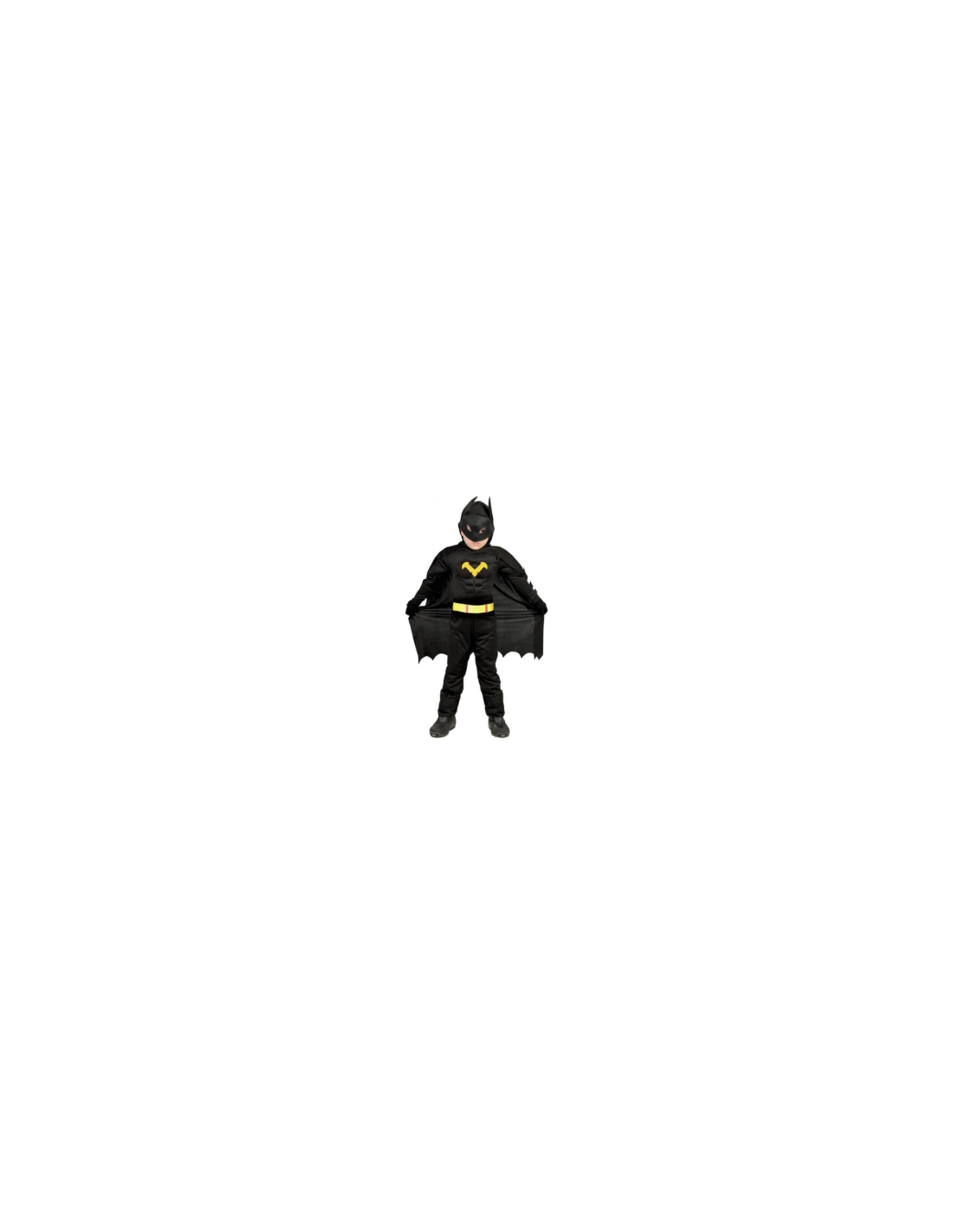 COSTUME 83164 EROE NERO 3/4 ANNI