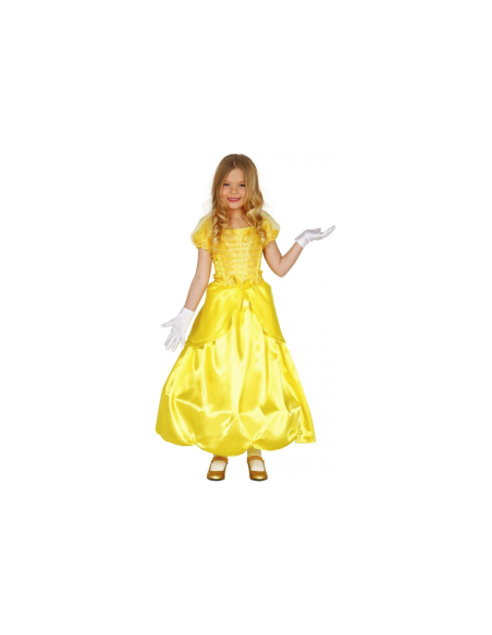 COSTUME 83201 PRINCIPESSA GIALLA 5/6 ANNI