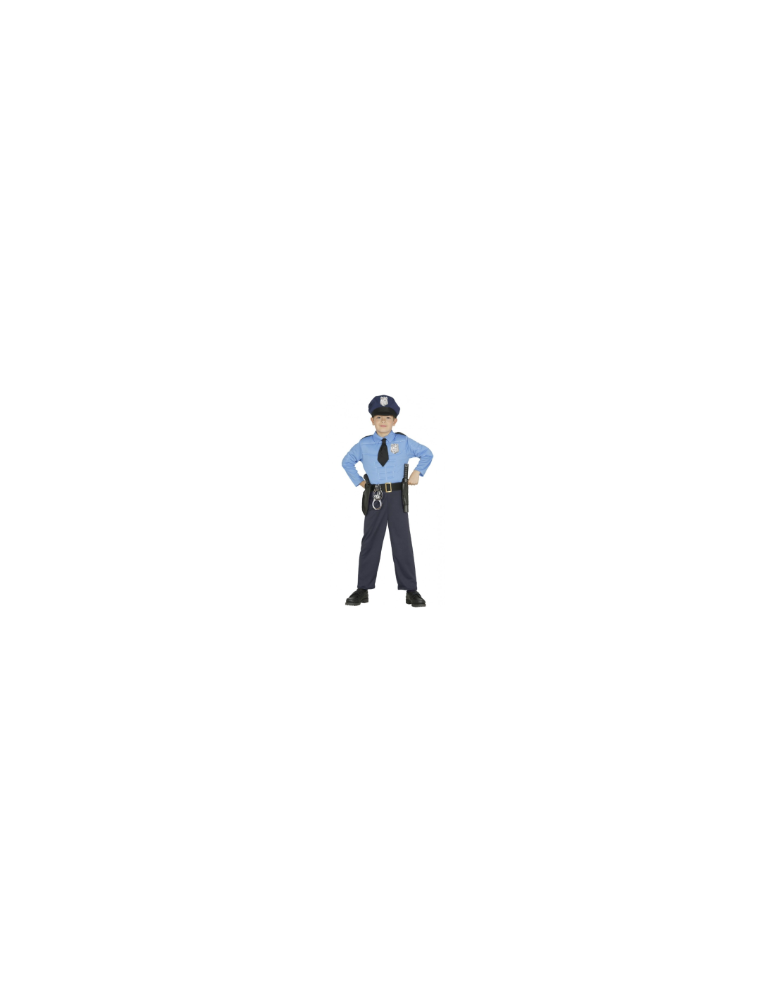 COSTUME 85895 POLIZIOTTO 5/6 ANNI