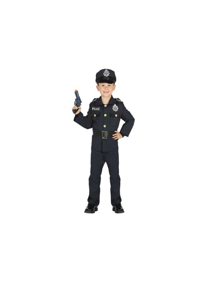 COSTUME 87457 POLIZIOTTO 7/9 ANNI