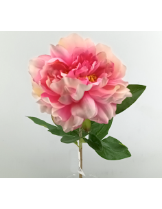 FIORE 40000001-11 PEONIA ROSA 65CM