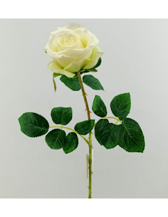 FIORE 40000004-10 ROSA COLOMBIANA BIANCA 65CM