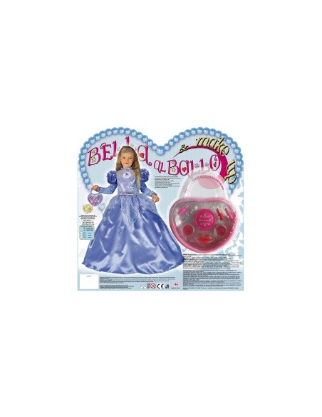 Costume Bella al Ballo 4-5 anni, abito principessa bambina, CIAO SRL, vestito elegante, carnevale, festa a tema