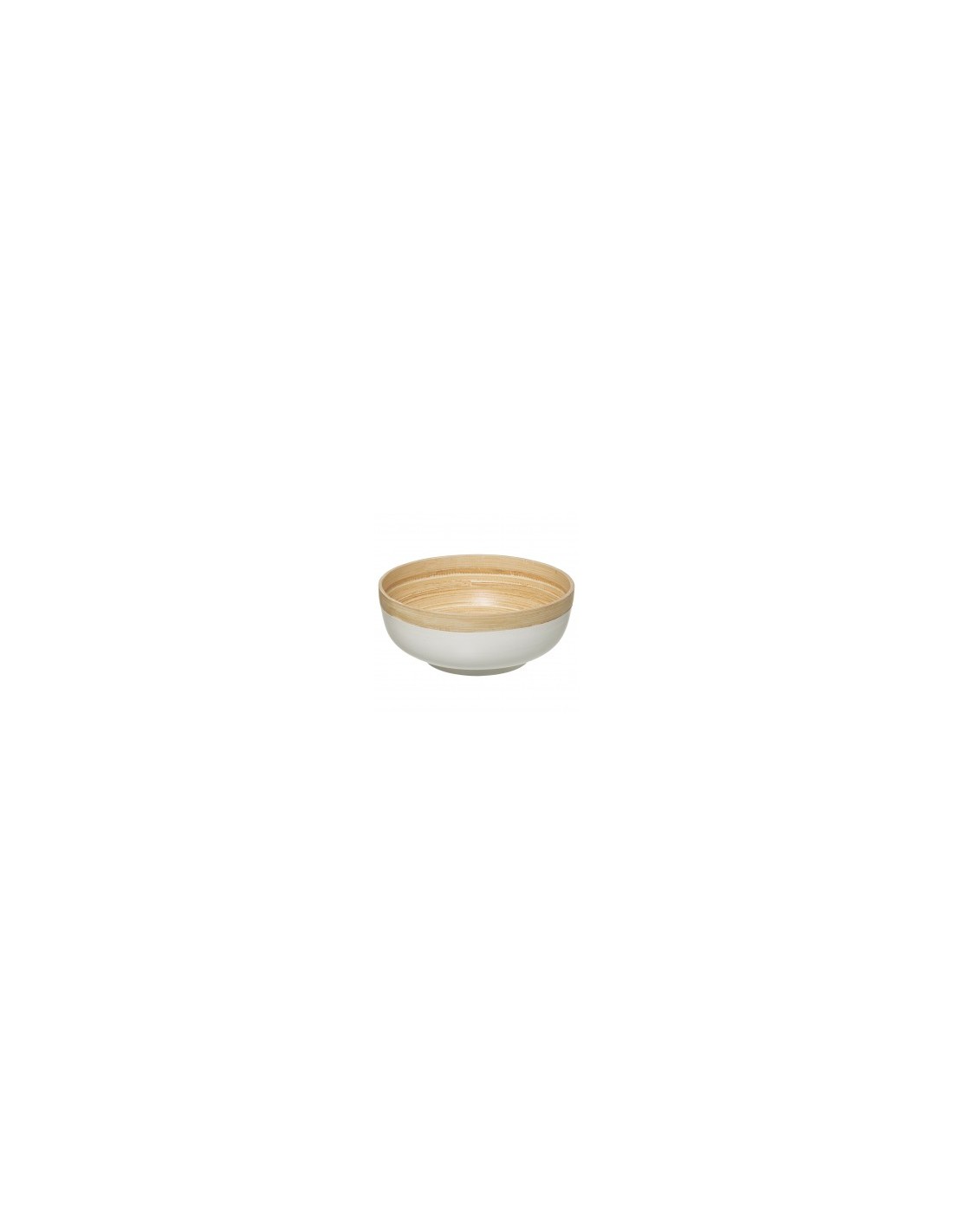 INSALATIERA BAMBOO 20CM BIANCO su TreG Ingrosso