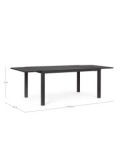 Tavolo Hilde Bizzotto allungabile 160-240 cm, resistente e elegante | Tre G Ingrosso
