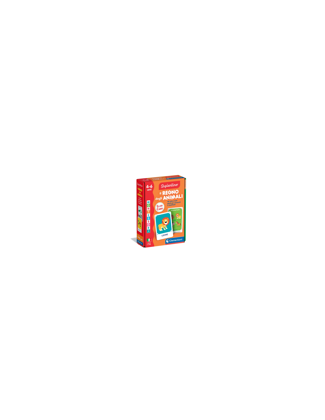 SAPIENTINO 16479 REGNO DEGLI ANIMALI FLASHCARDS