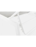 LETTINO 0662914 HILDE BIANCO CON RUOTE su TreG Ingrosso