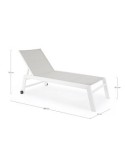 LETTINO 0662914 HILDE BIANCO CON RUOTE su TreG Ingrosso