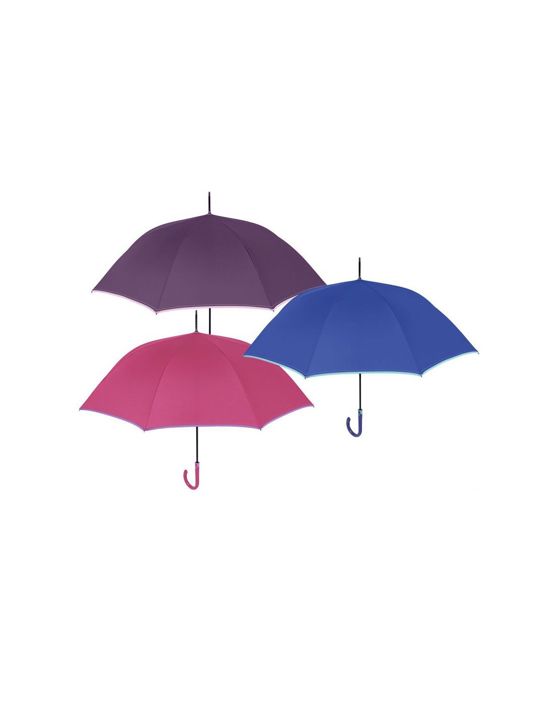 OMBRELLO DONNA 63 CM LIGHT UNITO BORDINO