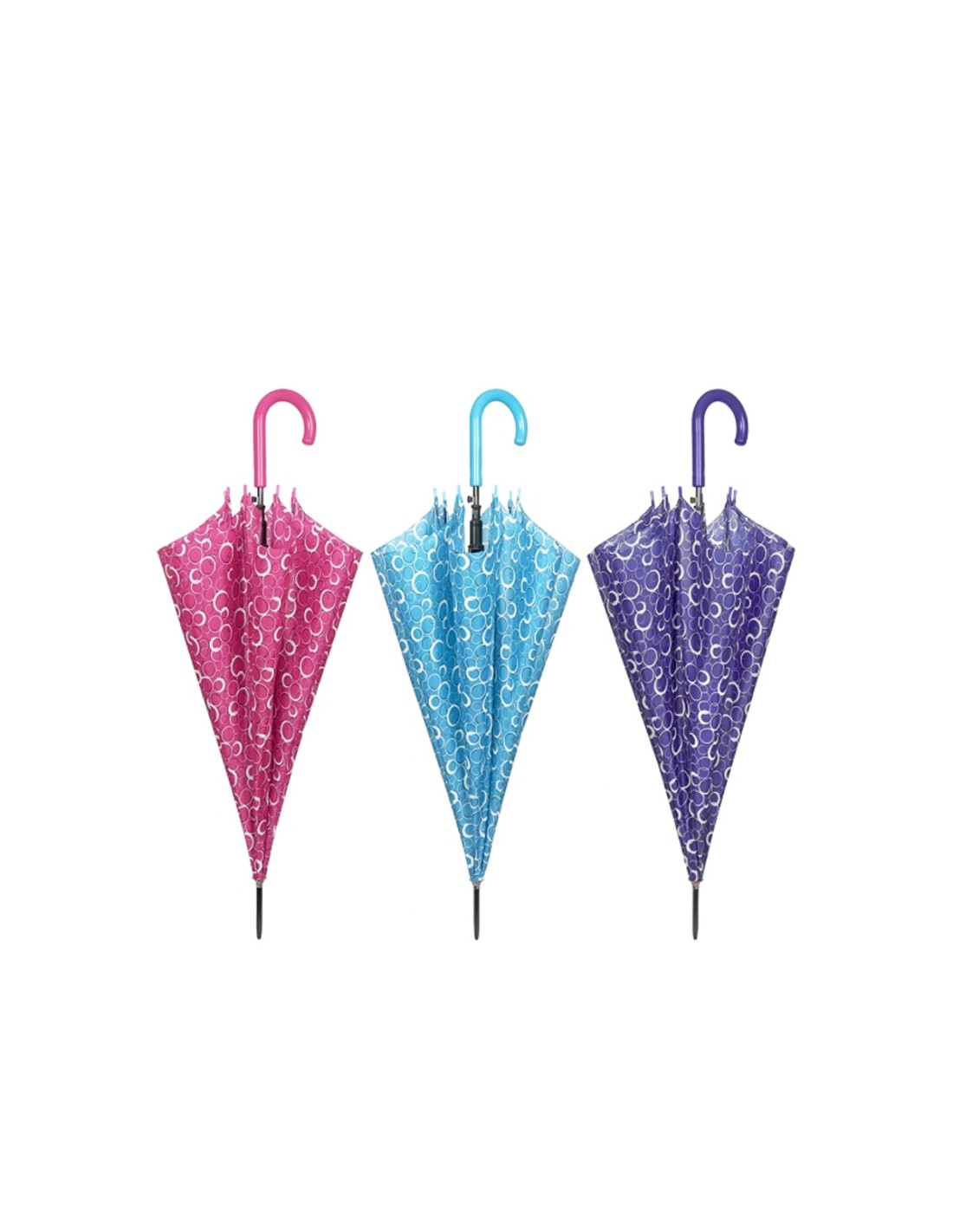 OMBRELLO DONNA 61 CM AUTOMATICO CERCHI