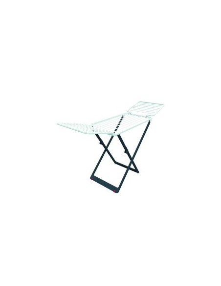 Stendibiancheria Perla, resina ultraresistente, con ruote, 20 metri di stenditura, pieghevole, cm 190x54,5x90h