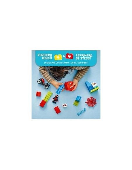 DUPLO 10424 AVVENTURA IN MOTO DI SPIN