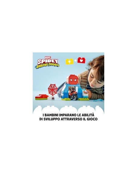DUPLO 10424 AVVENTURA IN MOTO DI SPIN