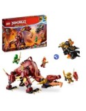 NINJAGO 71793 DRAGONE DI LAVA TRANSFORMER HEATWAVE su TreG Ingrosso