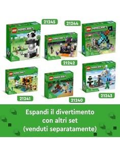 MINECRAFT COTTAGE DELL'APE 21241 su TreG Ingrosso