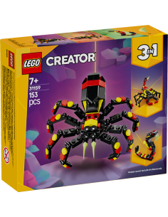 CREATOR 31159 ANIMALI SELVATICI:RAGNO TRASFORMISTA
