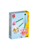 LEGO Creator Fiori di Loto 40647, Bouquet da Costruire con 2 Fiori e 1 Bocciolo, Decorazione Casa, Idea Regalo