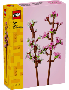 LEGO Creator Fiori di Ciliegio 40725, Set Floreale da Costruire, Decorazione per Casa, Regalo per Adulti e Bambini